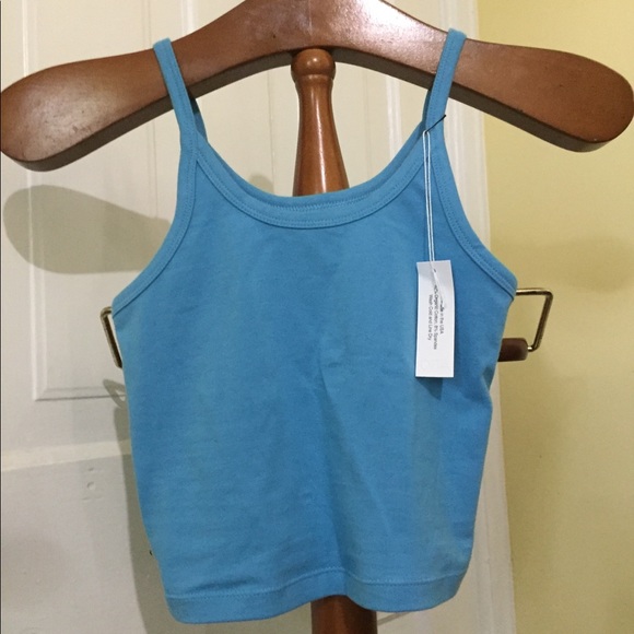 ARQ retired sky blue crop tank - Picture 2 of 8